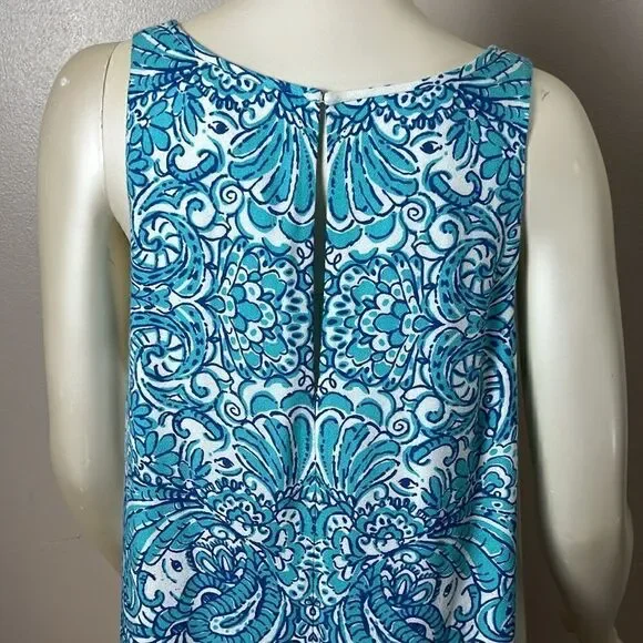 Lilly Pulitzer Women's Resort White Tipsy Tusk Sleeveless Dress l XL extra large - Picture 6 of 9